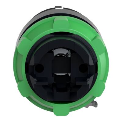 selector switch head Ø22 3-position spring return Ronis 455 - Schneider Electric - ZB5AG7