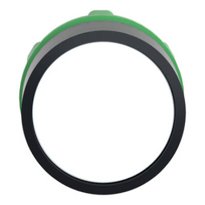 white flush illuminated pushbutton head Ø22 spring return for BA9s bulb - Schneider Electric - ZB5AW31