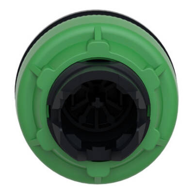 FLUSH MOUNTED BLACK FLUSH CAPS PUSHBUTTON HEAD WHITE MARKED ARROW - Schneider Electric - ZB5FA335