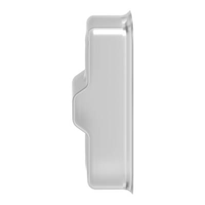 Silicone boot for triple-headed push button Ø22, clear - Schneider Electric - ZBA709