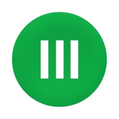 green plain cap III for flush mounted push button - Schneider Electric - ZBAF337