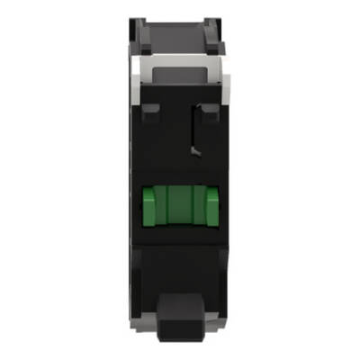 single contact block for head Ø22 1NO silver alloy screw terminal for lugs - Schneider Electric - ZBE1019