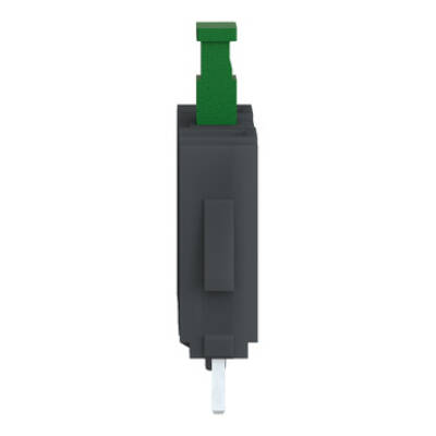 Harmony XB4, Single contact block, silver alloy, pins for printed circuit board, 1 NO - Schneider Electric - ZBE701