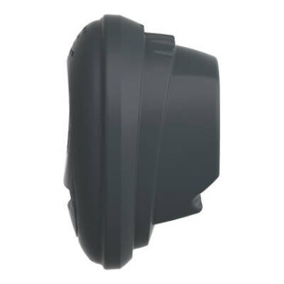 Control station - SPS - empty - 1 hole - dark grey RAL 7016 - Schneider Electric - ZBRM01