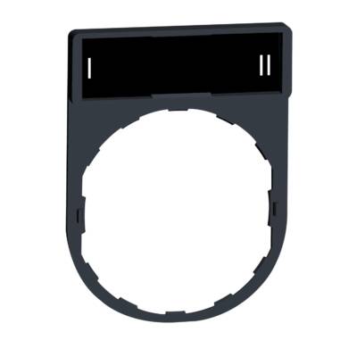legend holder 30 x 40 mm with legend 8 x 27 mm with marking I-II - Schneider Electric - ZBY2179