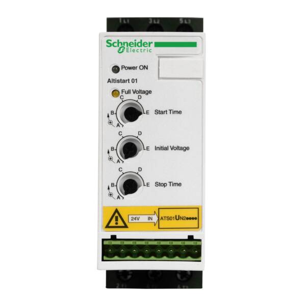 soft starter for asynchronous motor - ATSU01 - 6 A - 200..480V - 0.75..3 KW - Schneider Electric - ATSU01N206LT