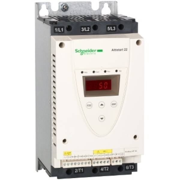 soft starter-ATS22-control 220V-power 230V(4kW)/400...440V(7.5kW) - Schneider Electric - ATS22D17Q