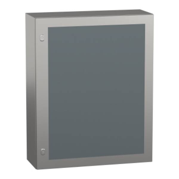 SPACIAL S3X stainless 304L, Scotch Brite® finish, H1000xW800xD300 mm. - Schneider Electric - NSYS3X10830T