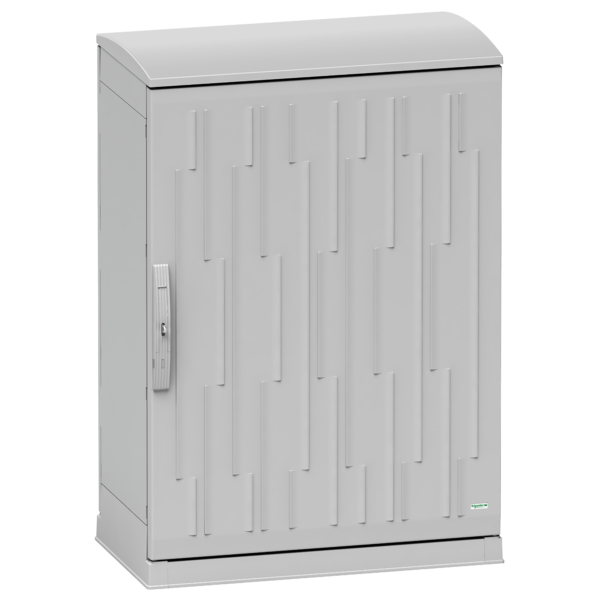 Thalassa PHD outdoor heavy duty-enclosure H1593 W1250 D420 IP55 anti-postin door - Schneider Electric - NSYPHDZT15124