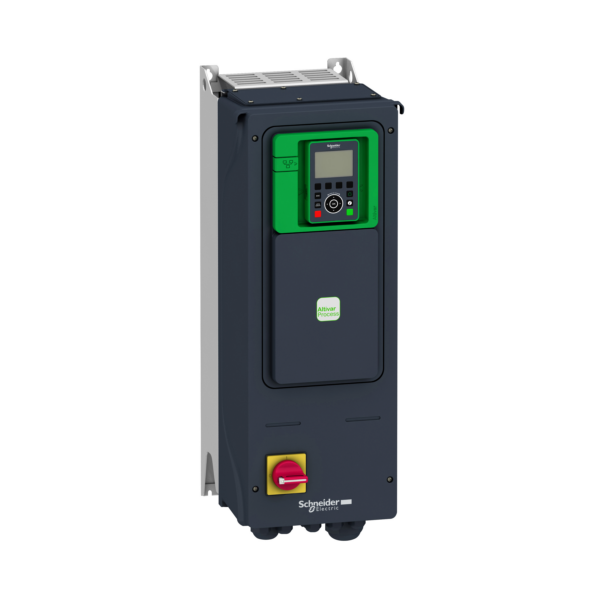 variable speed drive, ATV950, 15kW, 400/480V, w braking unit/switch, IP55 - Schneider Electric - ATV950D15N4E