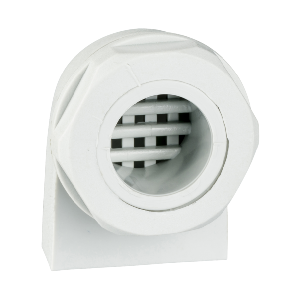 Airing grille cut-out diameter 19mm IP45 - Schneider Electric - NSYCAG19LP