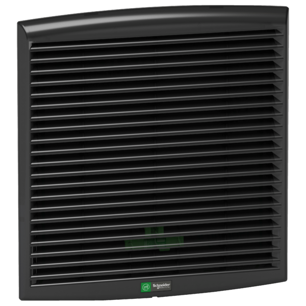 ClimaSys CA - Grid cover smokey RAL9005 for cut-out 223x223mm - Schneider Electric - NSYCAG223BPC