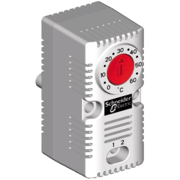 ClimaSys CC - simple thermostat 250V - range of temperature -20…60°C - NC - °C - Schneider Electric - NSYCCOTHCER20