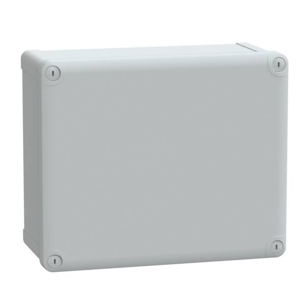 ABS box IP66 IK07 RAL7035 Int.H275W225D120 Ext.H291W241D128 Opaque cover H20 - Schneider Electric - NSYTBS292412