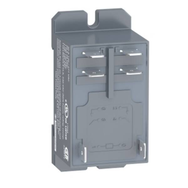 power relay plug-in - Zelio RPF - 2 NO - 12 V DC - 30 A - Schneider Electric - RPF2AJD