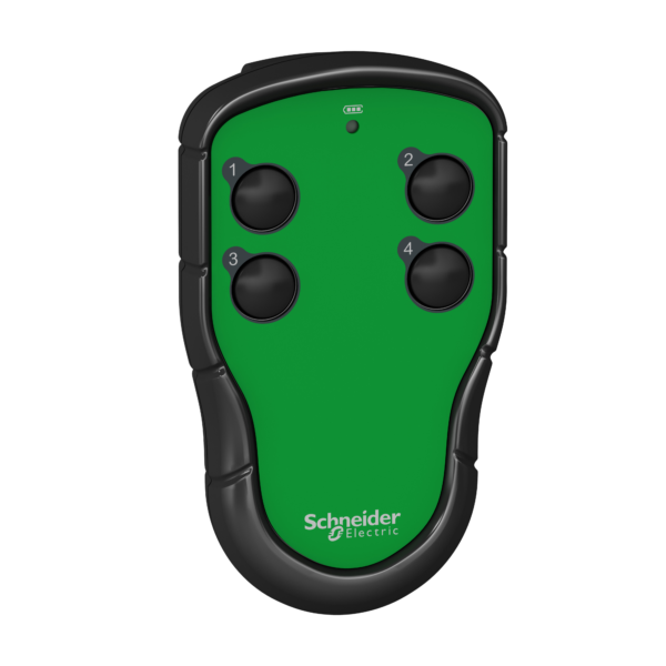 Transmitter, Harmony pocket remote, 4 single-step push buttons - Schneider Electric - ZART04