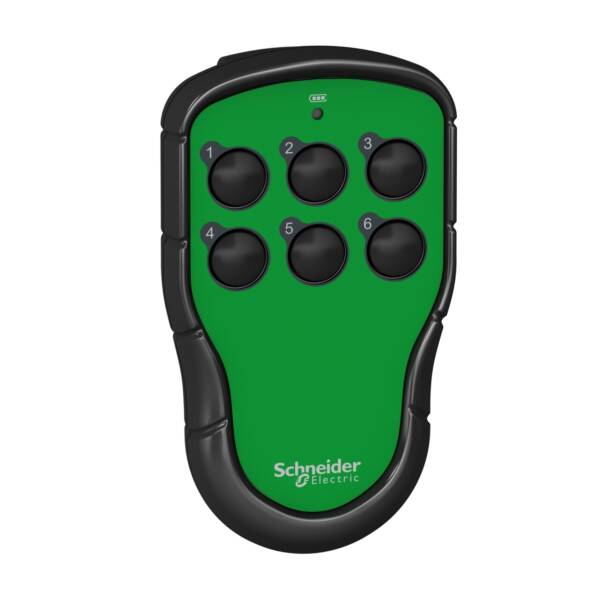 Transmitter, Harmony pocket remote, 6 single-step push buttons - Schneider Electric - ZART06