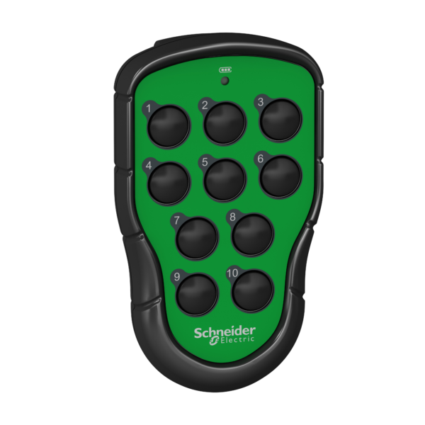 Transmitter, Harmony pocket remote, 10 single-step push buttons - Schneider Electric - ZART10