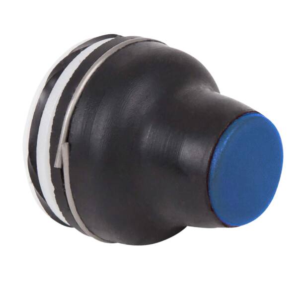 booted head for pushbutton XAC-B - blue - 4 mm, -25..+70 °C - Schneider Electric - XACB9116