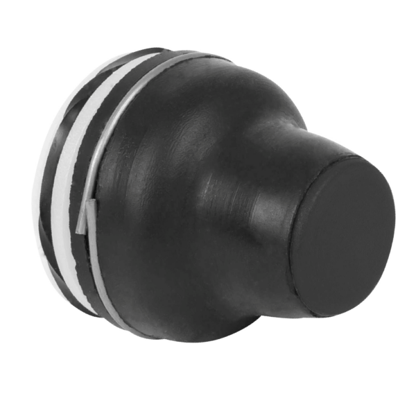 booted head for pushbutton XAC-B - black - 4 mm, -40..+70 °C - Schneider Electric - XACB9122