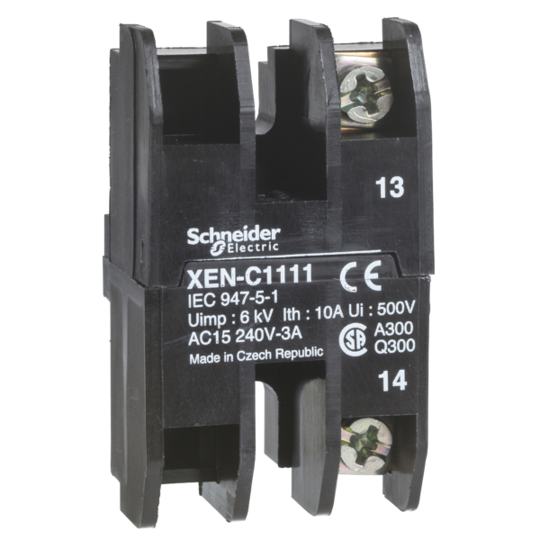 PENDANT STATION CONTACT 240VAC 3A XAC - Schneider Electric - XENC1151