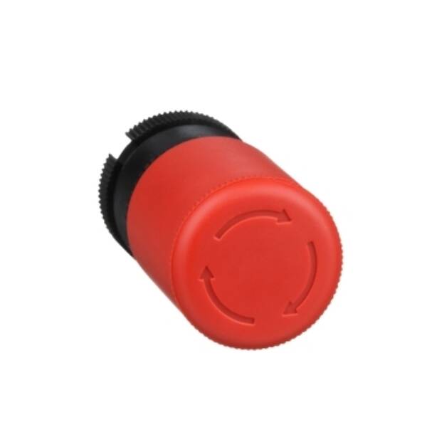 red Ø30 Emergency stop, switching off head trigger and latching turn release - Schneider Electric - ZA2BS834