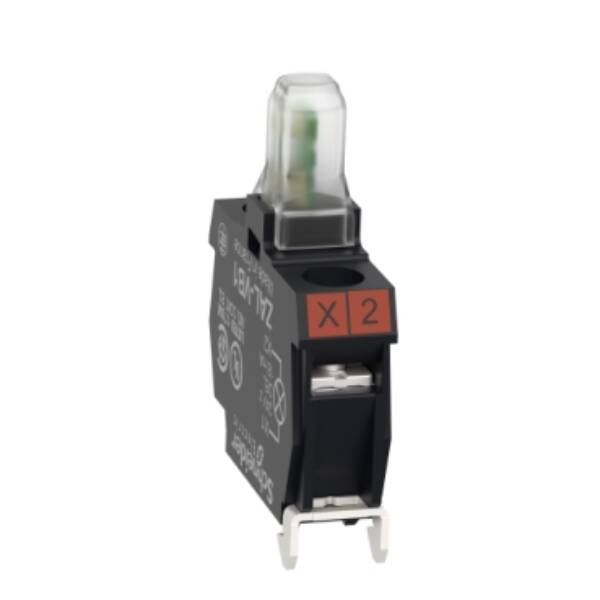 orange light block for head Ø22 integral LED 230..240 V - screw clamp terminals - Schneider Electric - ZALVM5