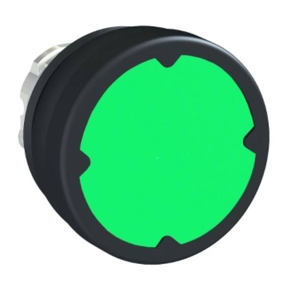 pushbutton head for harsh environment - green - without marking - Schneider Electric - ZB4BC380