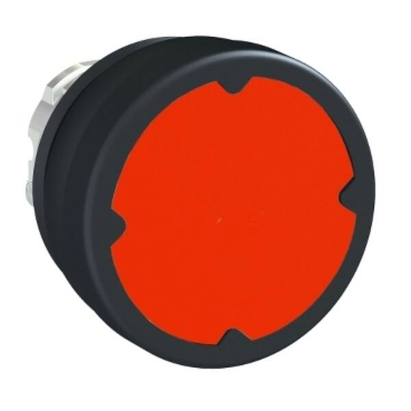 pushbutton head for harsh environment - red - without marking - Schneider Electric - ZB4BC480