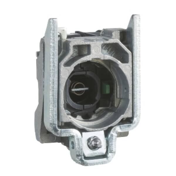 light block with body/fixing collar for BA9s bulb 250V 1NO - Schneider Electric - ZB4BW061