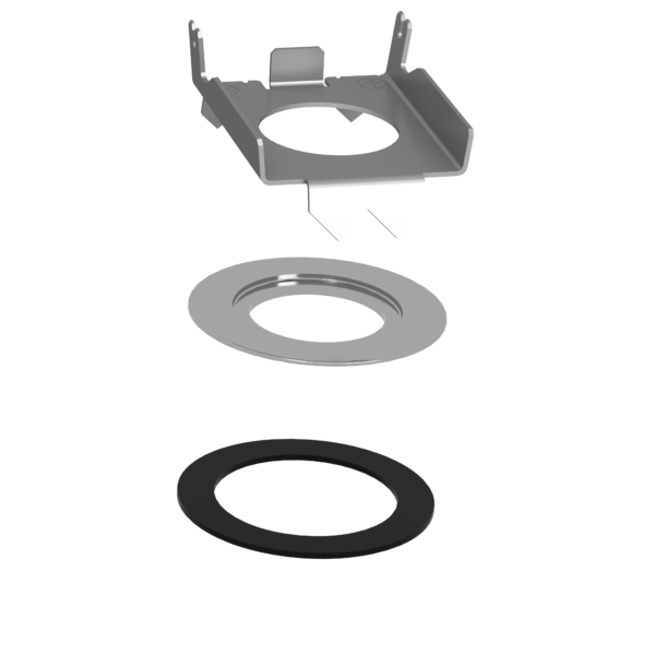 metal adaptation kit - mounting diameter Ø30 mm to Ø22 mm - Schneider Electric - ZB4BZ012