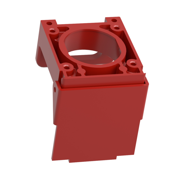 red padlockable flap for Ø22 flush pushbutton - Schneider Electric - ZB4BZ64