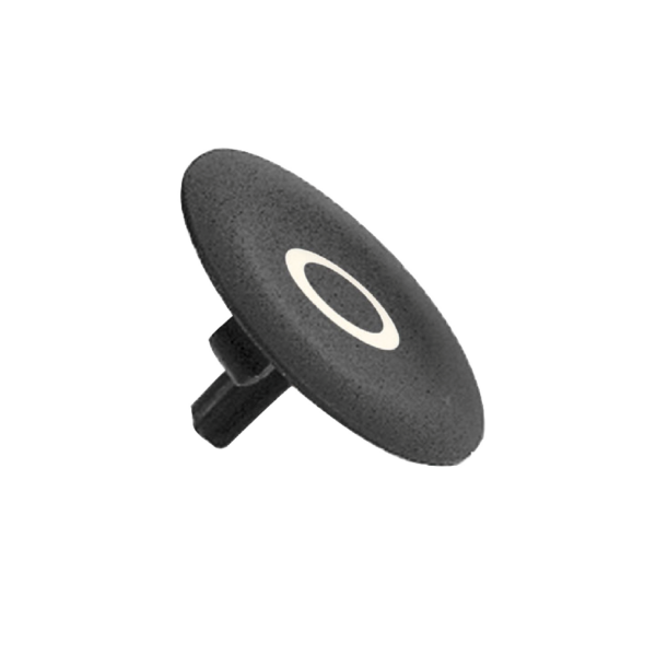 black cap marked O for circular pushbutton Ø22 - Schneider Electric - ZBA232