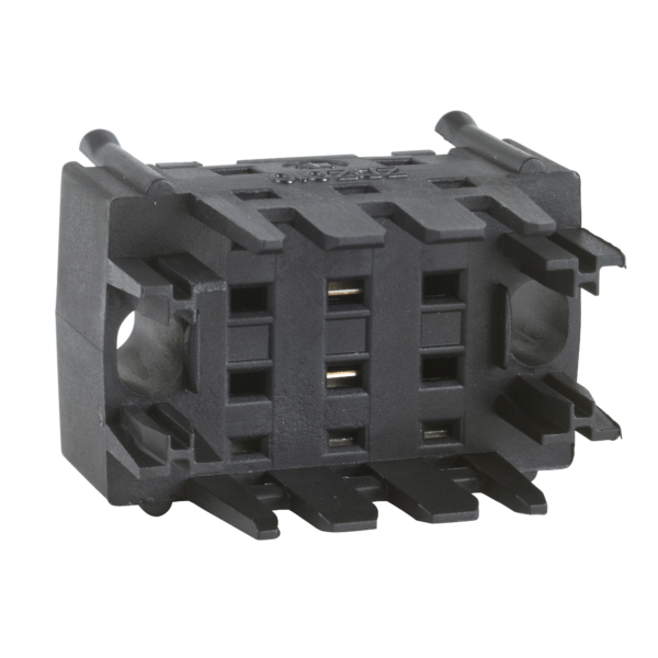 Harmony XB4, Adaptor for electrical block, mounted on 1.6 mm printed circuit board - Schneider Electric - ZBZ010