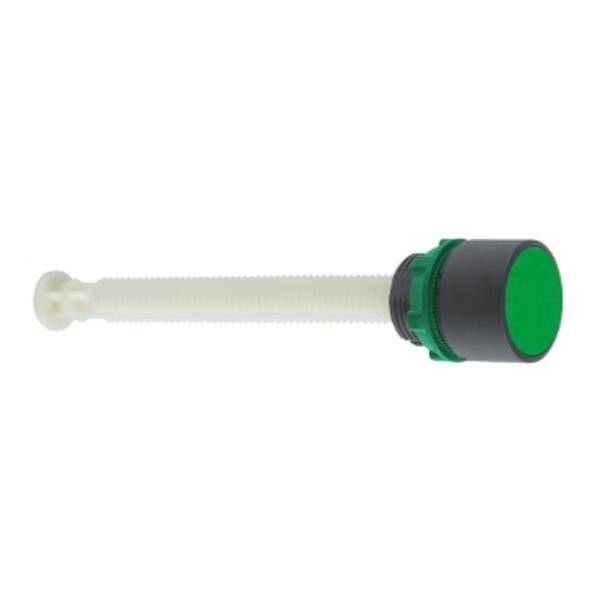 green flush reset pushbutton Ø22 unmarked for 17...120 mm actuation distance - Schneider Electric - XB5AA831