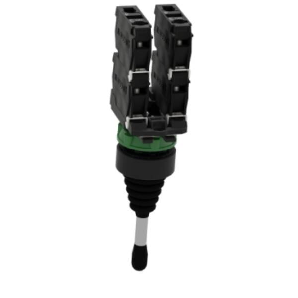 joystick controller Ø22 4-direction spring return 1NO per direction - Schneider Electric - XD5PA24