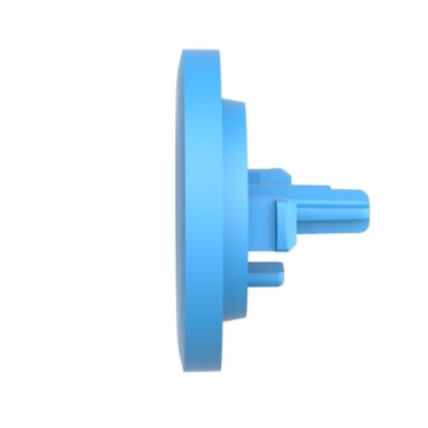 blue plain cap for flush mounted push button - Schneider Electric - ZBAF6