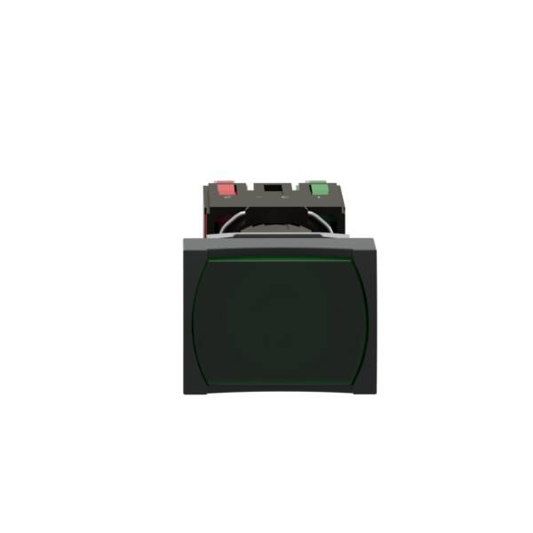 green rectang flush complete illum pushbutton Ø16 spring return 1NO+1NC 12...24V - Schneider Electric - XB6DW3B5B