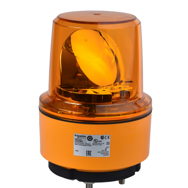 130mm Rotating Mirror Orange 12VDC - Schneider Electric - XVR13J05