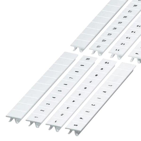 CLIP IN MARKING STRIP, 10MM, 10 CHARACTERS 91 TO 100, PRINTED HORIZON - Schneider Electric - NSYTRAB10100