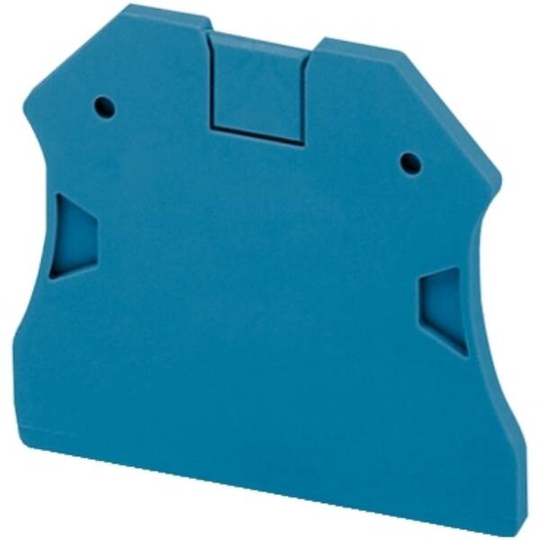 END COVER, 2PTS, 2,2MM, BLUE, FOR SCREW TERMINALS NSY TRV22,TRV42,TRV - Schneider Electric - NSYTRAC22BL