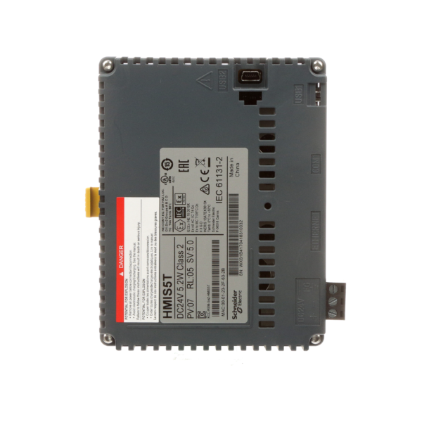 STU Rear Module - dark grey - width 118 mm - depth 40.1 mm - Schneider Electric - HMIS5T