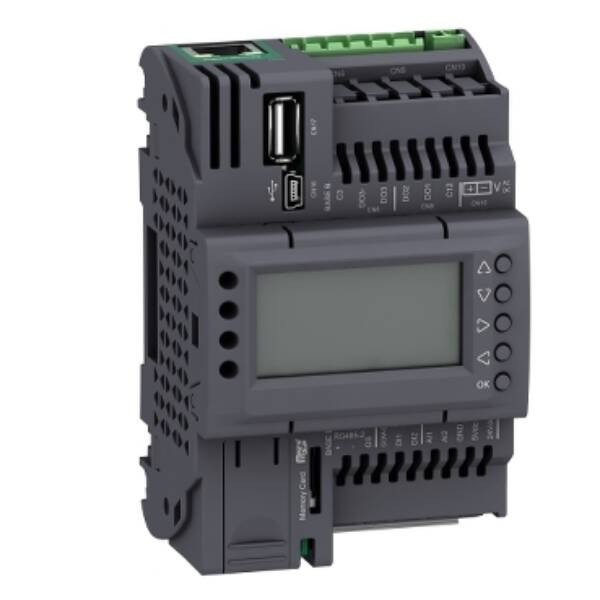 Modicon M172 Performance Display 7 I/Os, Ethernet, Modbus - Schneider Electric - TM172PDG07R