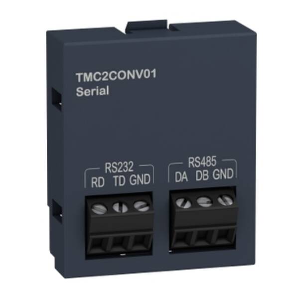 Serial line cartridge, Modicon M221, conveying 1 I/O extension - Schneider Electric - TMC2CONV01