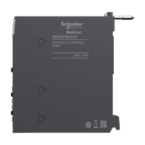 Serial link module with 2 RS-485/232 ports in Modbus and Character mode - Schneider Electric - BMXNOM0200