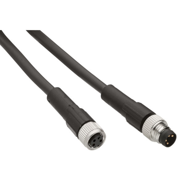 TM7 expansion bus cable - straight - M12B female-wire - 10m - Schneider Electric - TCSXCN1FNX10E