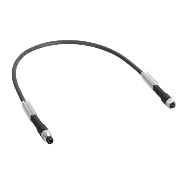 power daisy chain cable - straight - 2 x M8 male-female - 10m - Schneider Electric - TCSXCNDMDF10V