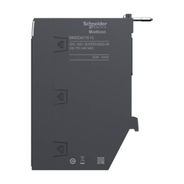 discrete input X80 - 16 channel isolated supervised - 200..240 V AC - Schneider Electric - BMXDAI1615