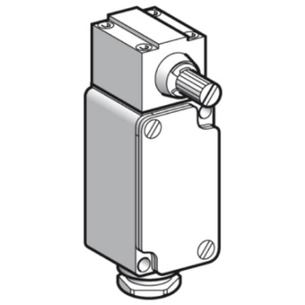 Limit switch, Limit switches XC Standard, 600 VDC 10 amp XC2J +options - Telemecanique Sensors - XC2JC101