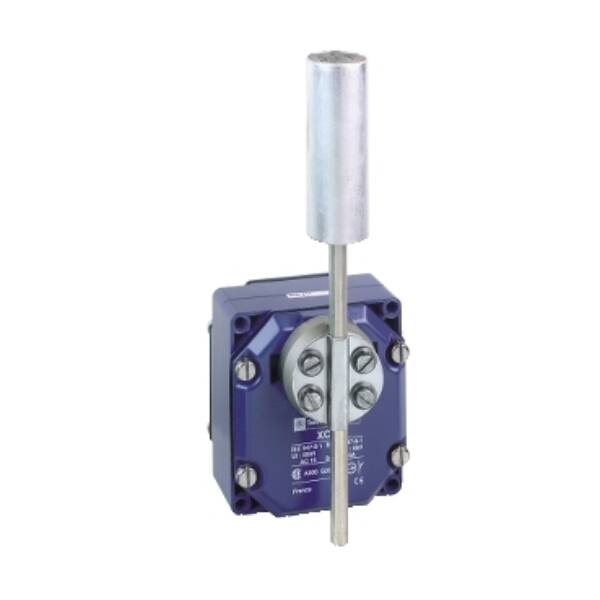 limit switch XCRT - metal enclosure stainless steel roller with lever - 2C/O - Telemecanique Sensors - XCRT215